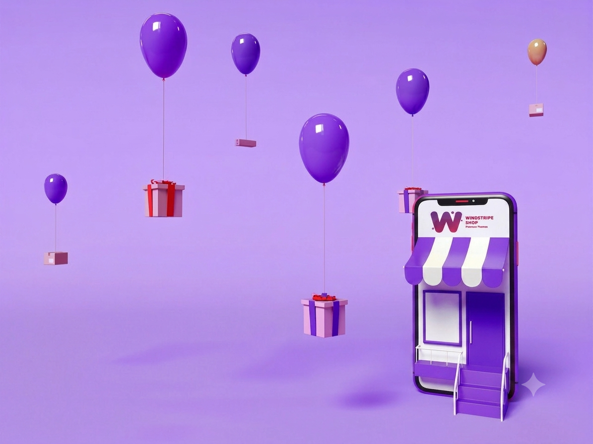 Windstripe Themes Launches Its Own Store — Same Themes, One-Time Licenses or Subscriptions