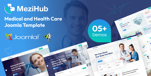 Mezihub – Medical & Health Care Joomla Template