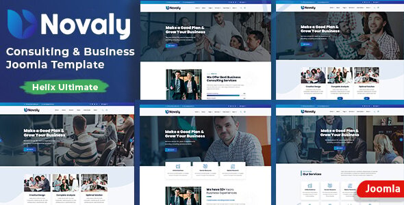 Novaly – Consulting & Business Joomla Template