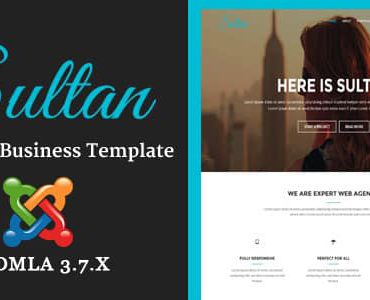 Sultan – One Page Business Multi-Purpose Joomla Theme