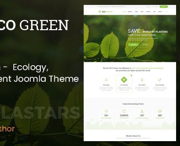 Eco Green – Joomla Theme for Environment, Ecology