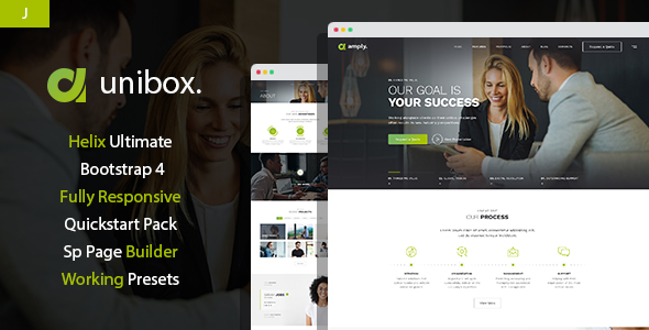 Unibox – Multipurpose Corporate Business Joomla Template