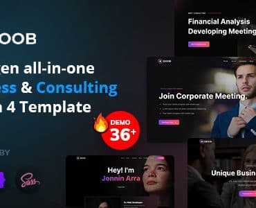 Doob - Business & Consulting Joomla 4 Template