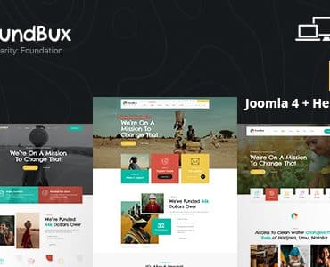 FundBux - Charity & Fundraise Joomla 4 Template