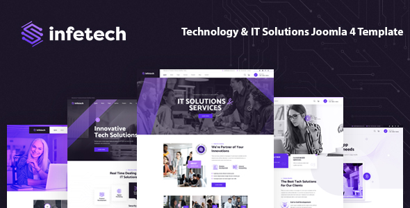 Infetech - Technology & IT Solutions Joomla 4 Template