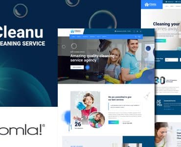 Cleanu - Cleaning Services Joomla 4 Template