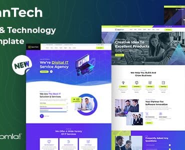 QuanTech - IT Solutions & Technology Joomla Template