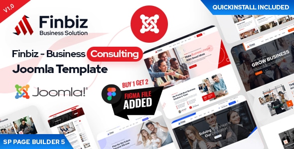 Finbiz - Consulting Business Joomla Template